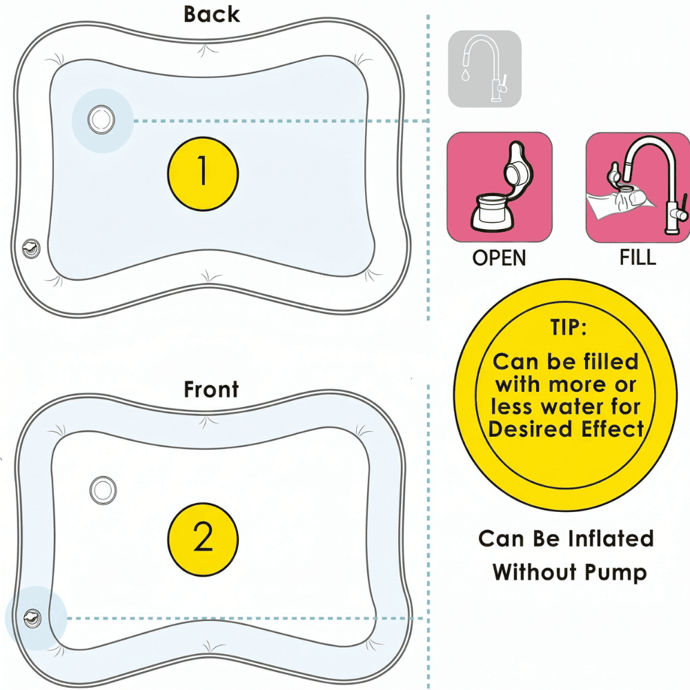 Tummy Time Water Play Mat