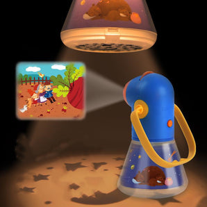 Multifunctional Story Projector - Night Lights Projector Storybook Toy