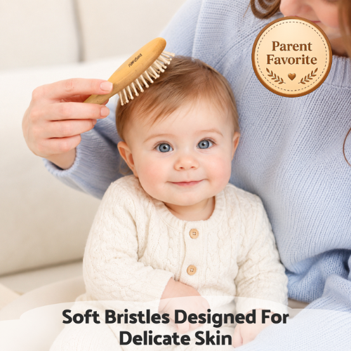 Baby Hair Brush and Comb Set