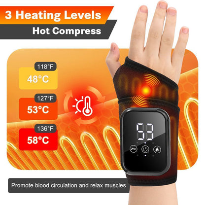 Rechargeable Heating Wrist Massager