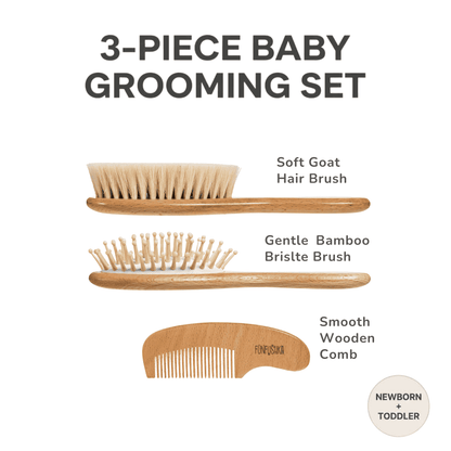 Baby Hair Brush and Comb Set